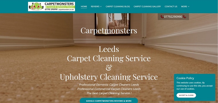 Best Carpet Cleaning Leeds | CarpetMonsters