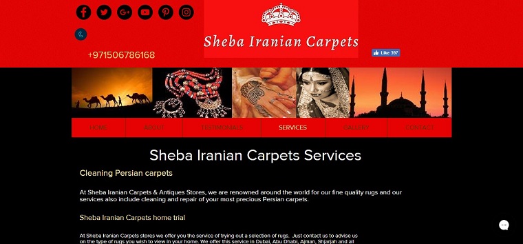 Best Carpet Cleaning Dubai | Sheba Iranian Carpets