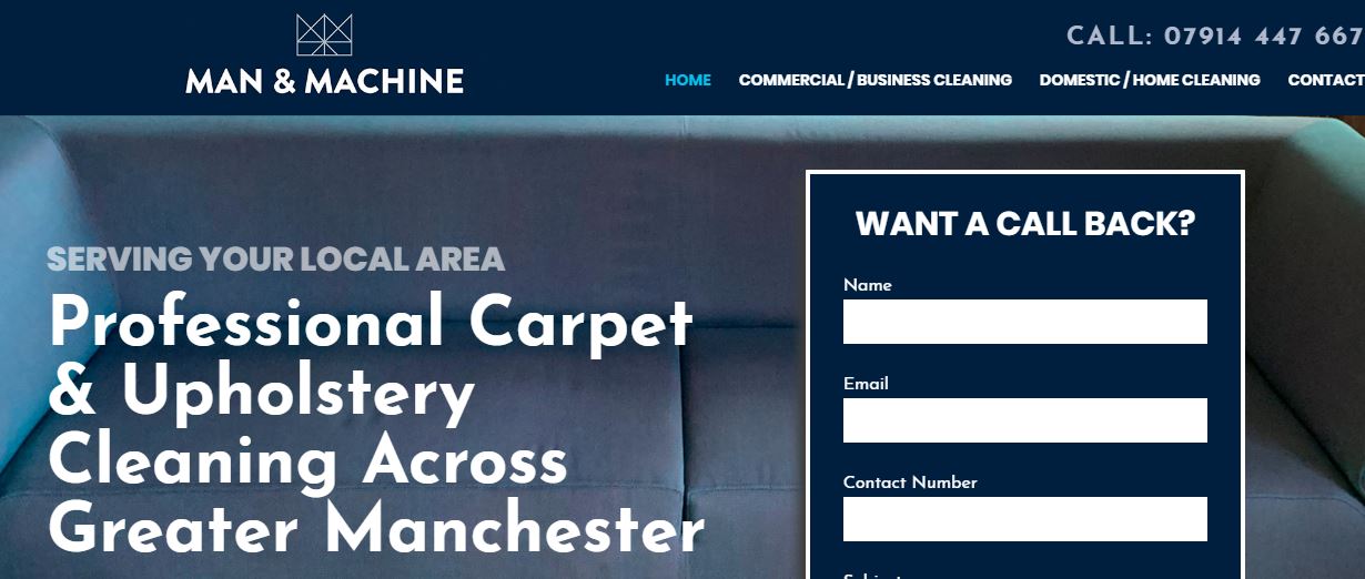 Best Options for Carpet Cleaners in Manchester - Man & Machine Carpet Cleaning