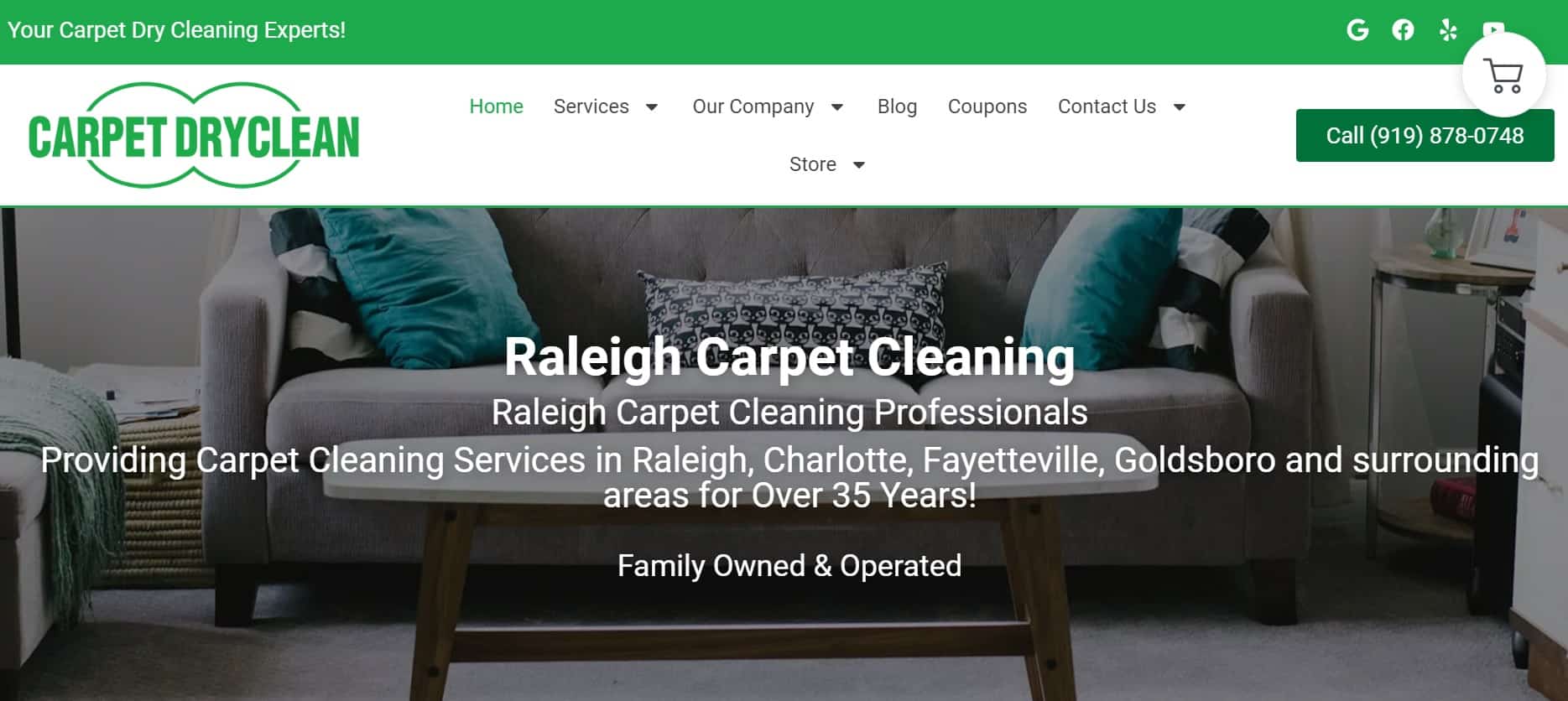 Carpet DryClean Homepage