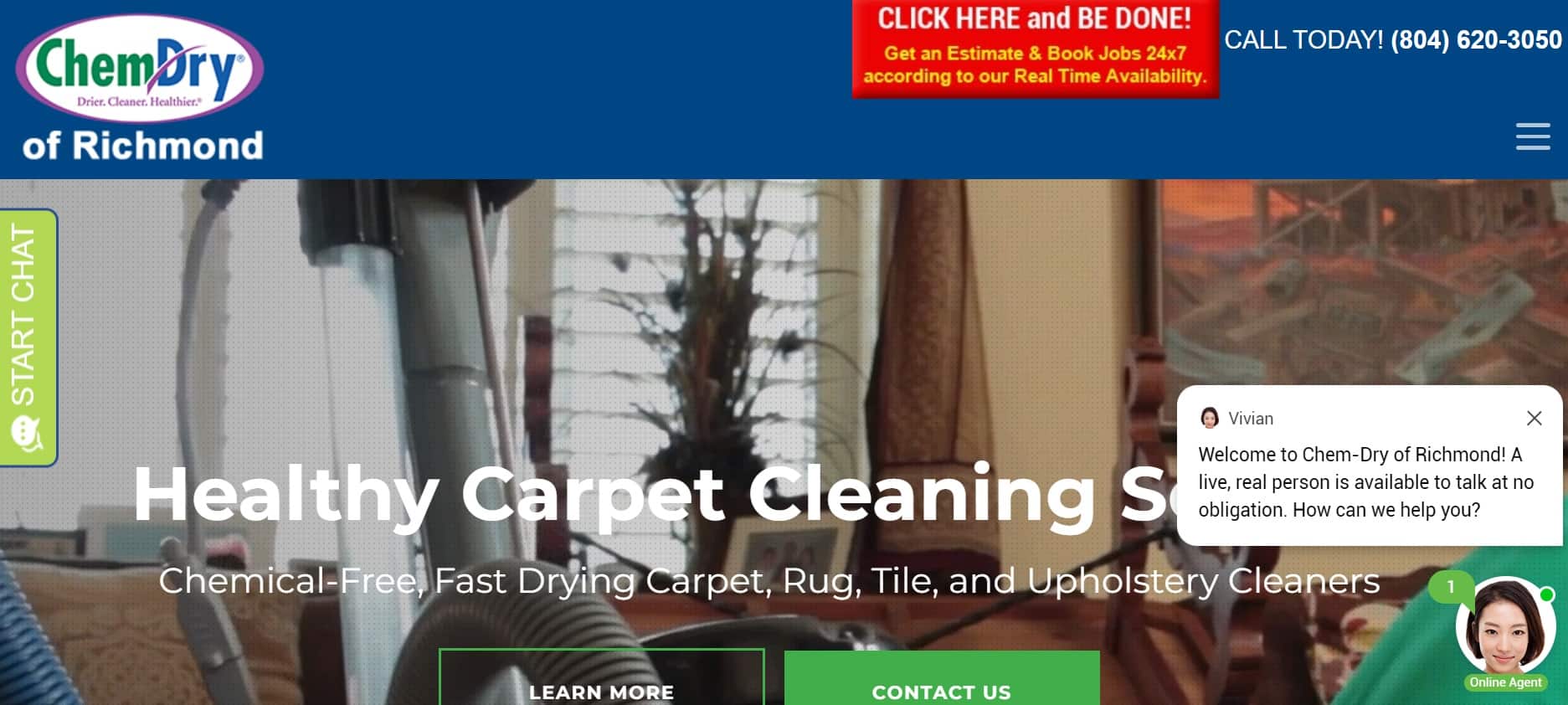 Chem-Dry of Richmond Homepage