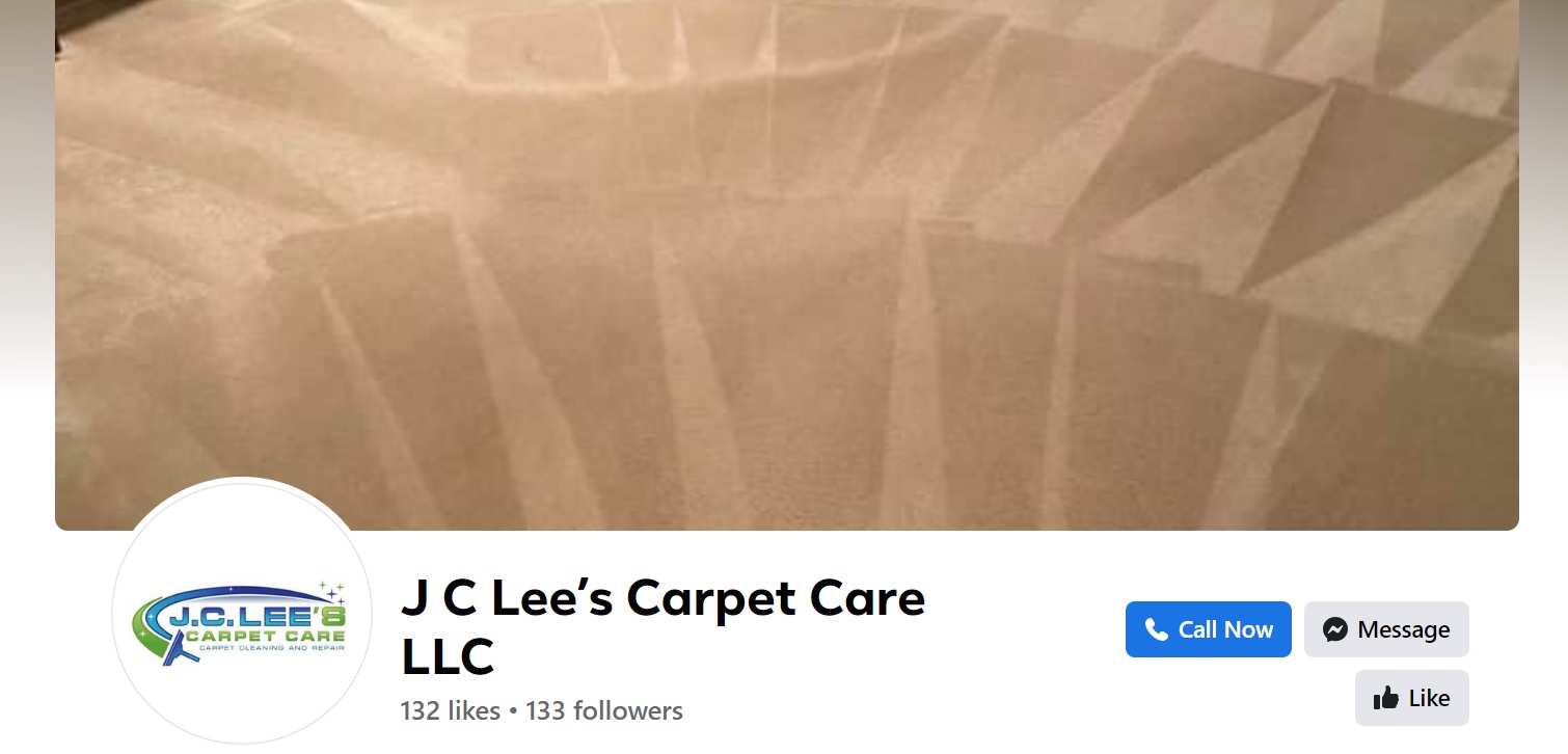 J C Lee's Carpet Care LLC Homepage