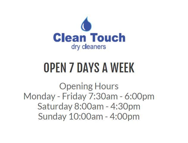 best dry cleaners in canberra - clean touch dry cleaners
