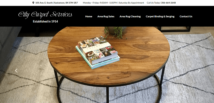City Carpet Services Homepage