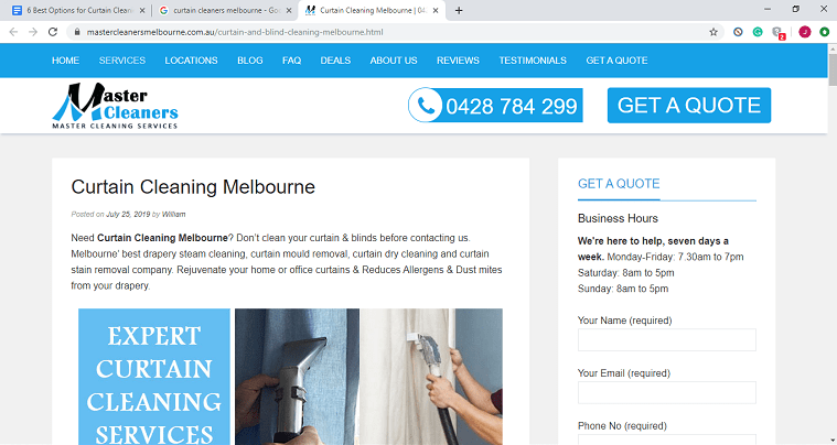 The 11 Best Options For Curtain Cleaning In Melbourne 2020