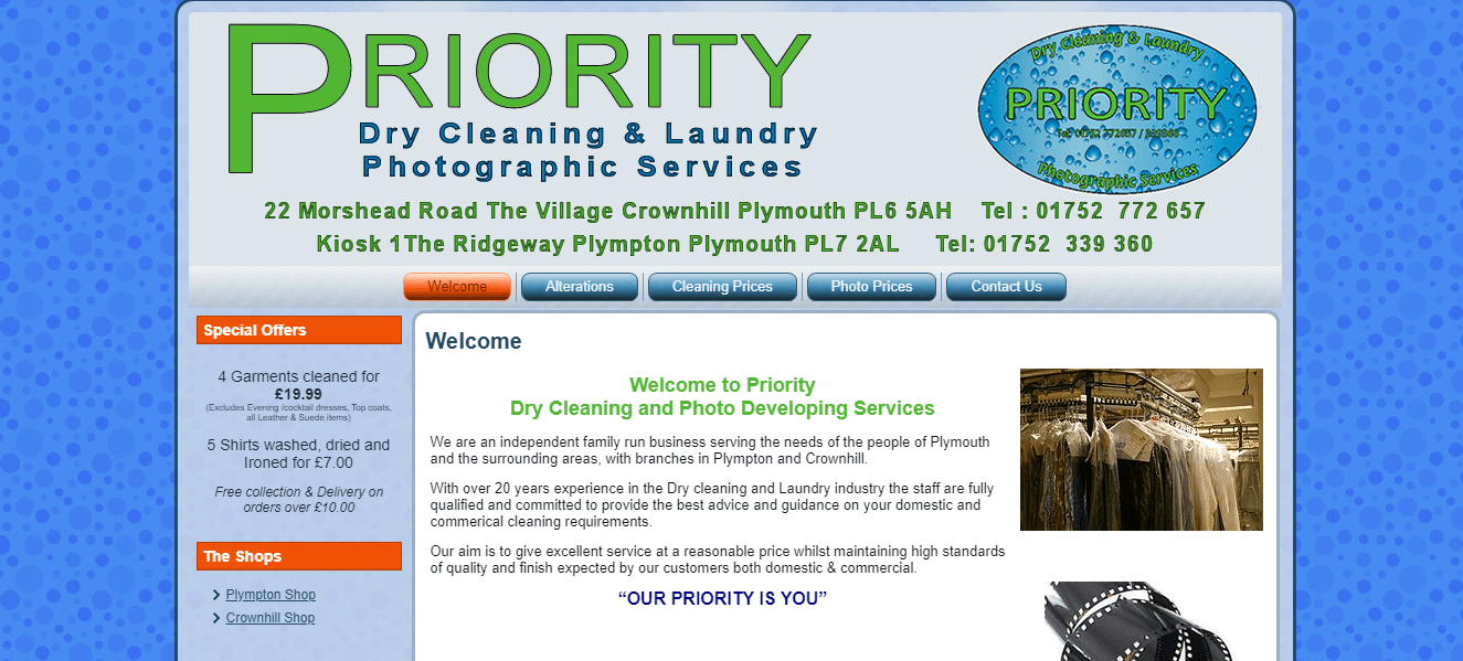 Dry Cleaner Plymouth | 1