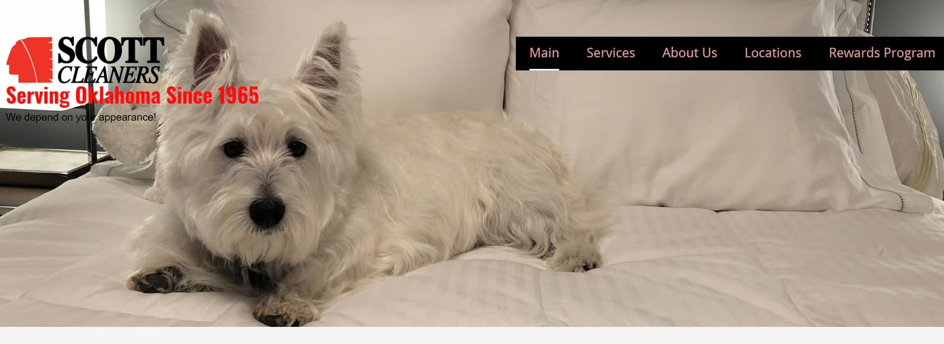 Scott Cleaners Homepage