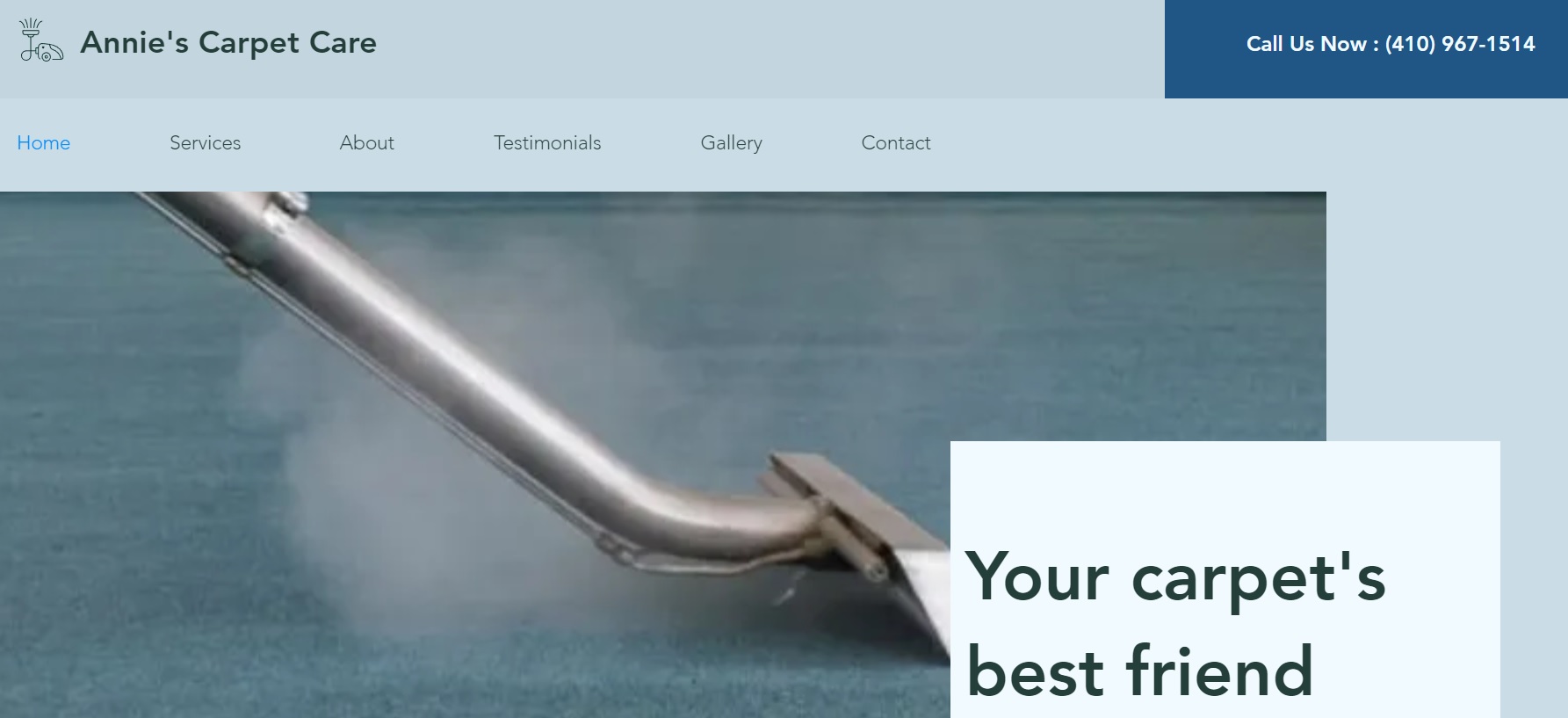 Annie's Carpet Care Homepage