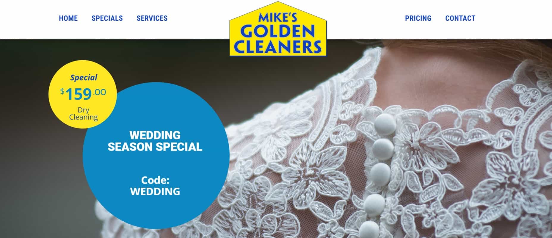 Mike’s Golden Cleaners Homepage