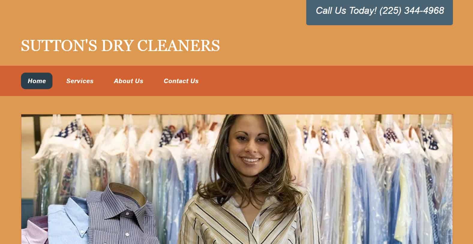 Sutton’s Dry Cleaners Homepage