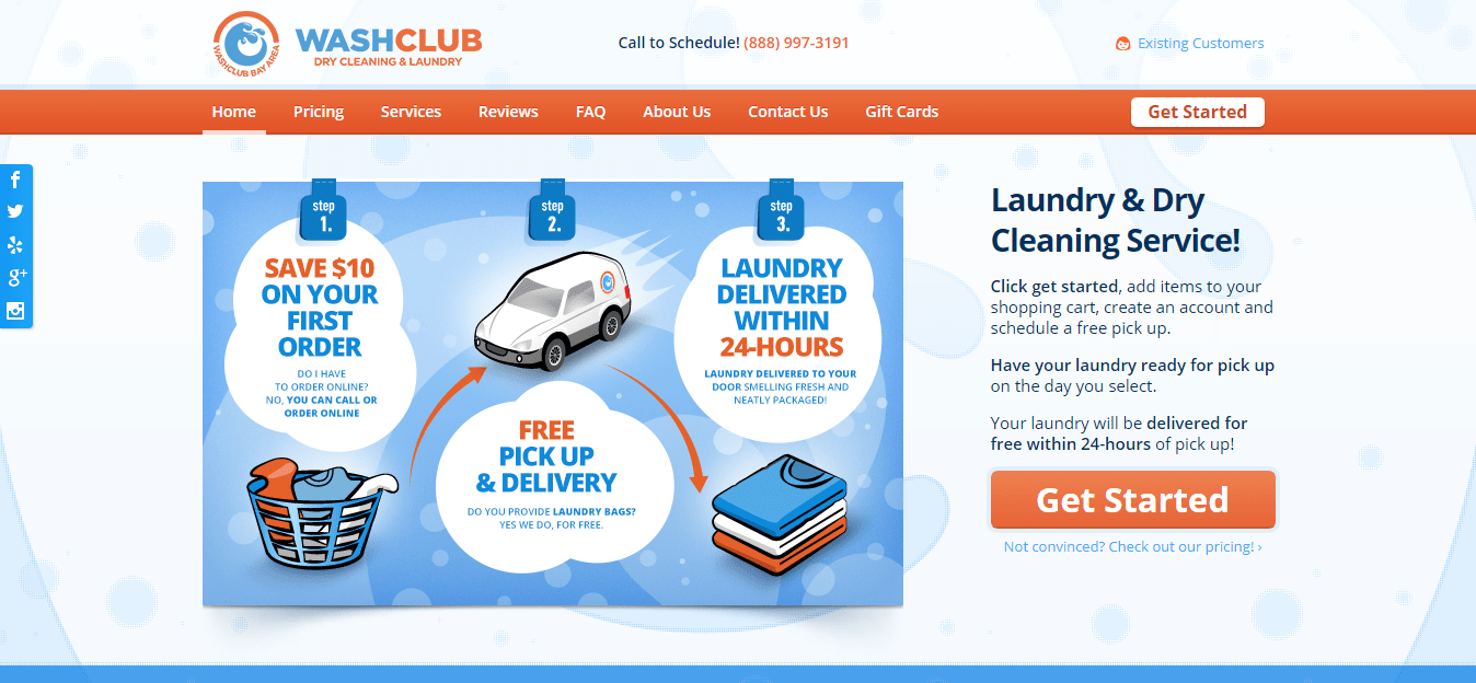 WashClub Bay Area's Homepage