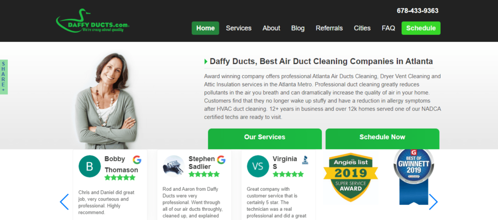 Daffy Ducts' Homepage