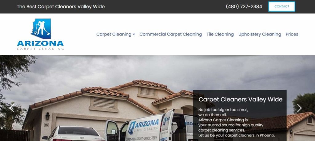 Arizona Carpet Cleaning's Homepage