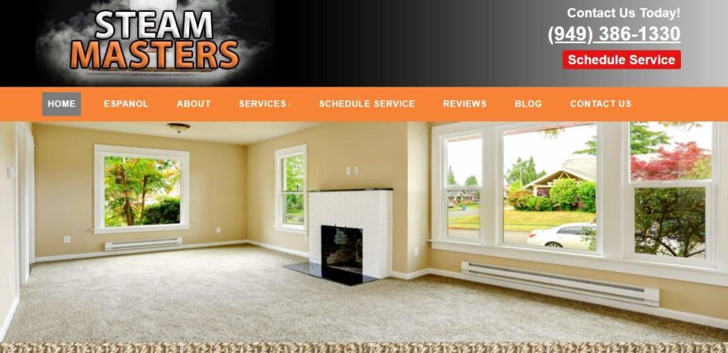 Orange County Steam Masters Carpet Cleaners' Homepage
