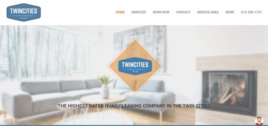 Twin Cities Furnace Cleaning's Homepage