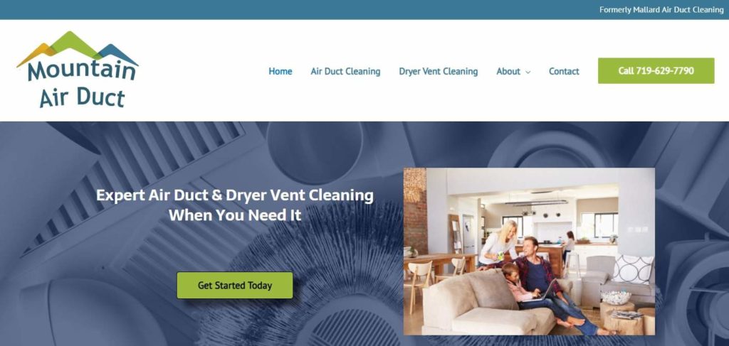 Mountain Air Duct's Homepage