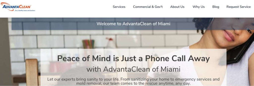 AdvantaClean's Homepage