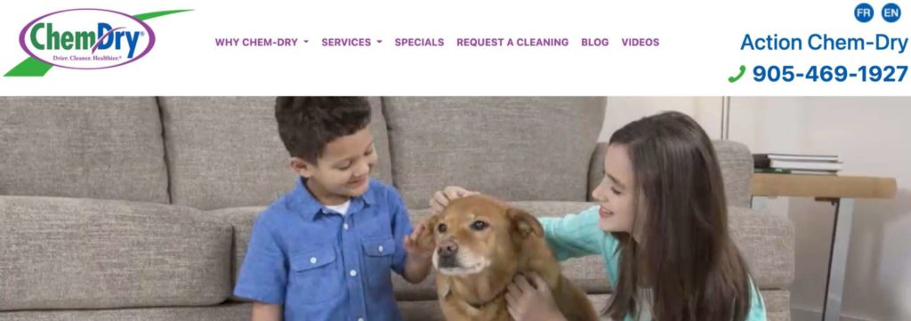 Action ChemDry Carpet & Upholstery Cleaning's Homepage