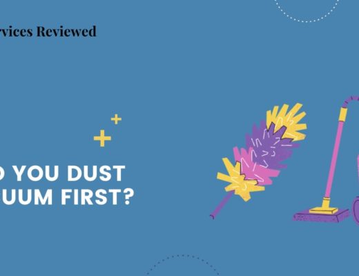 Should you dust or vacuum first