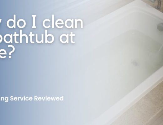 How do I clean my bathtub at home