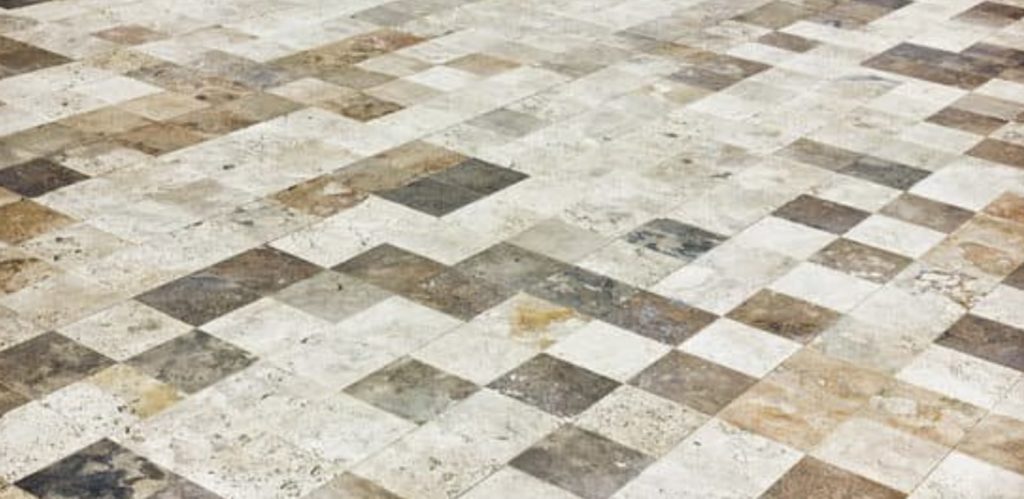 How do I clean stone tiles