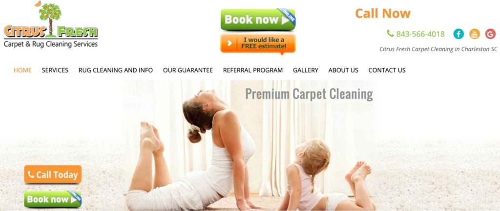 Citrus Fresh Carpet & Rug Cleaning's Homepage