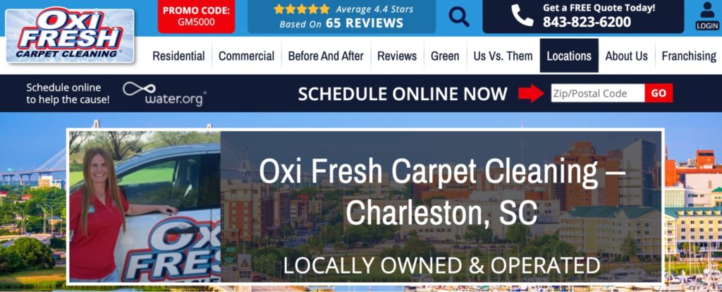 Oxi Fresh Carpet Cleaning's Homepage