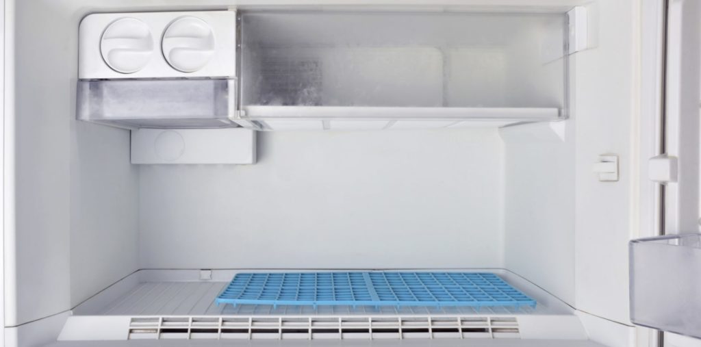 Place the cloth in the freezer for about an hour