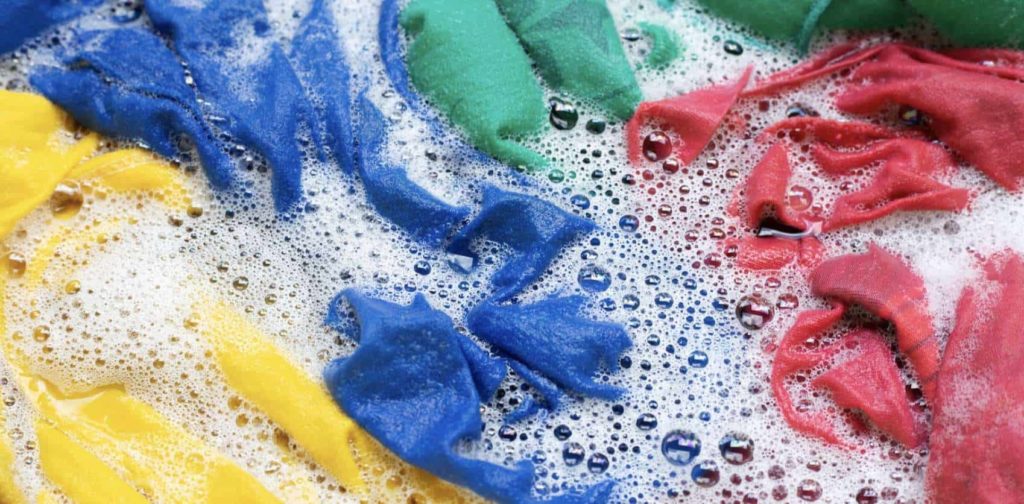 Wash and dry the clothing