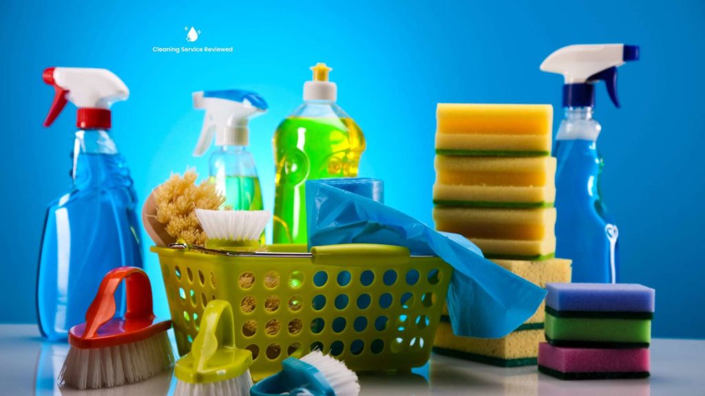 Prepare your cleaning supplies