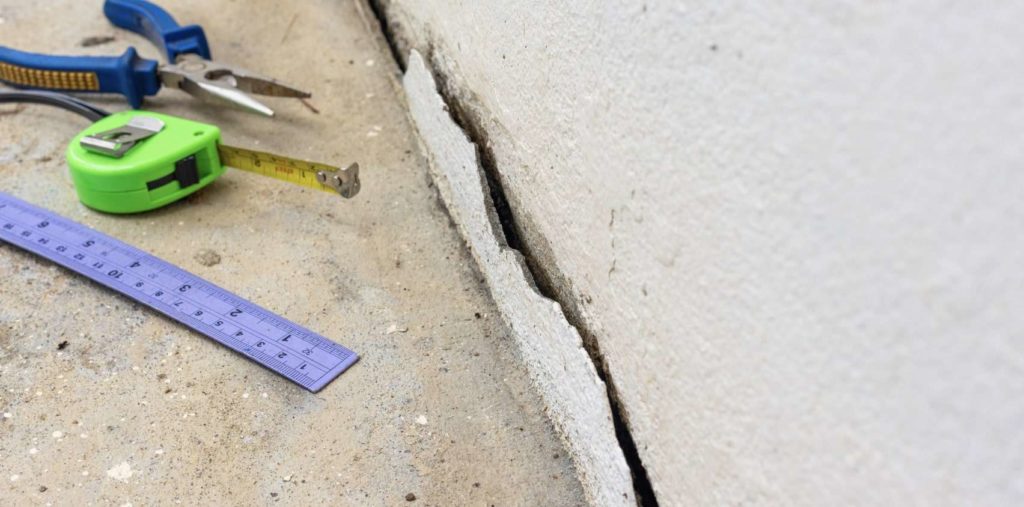 Repair holes and cracks throughout the house