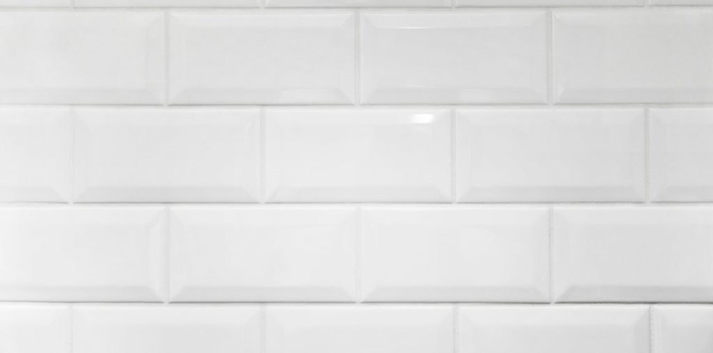 Wipe the grout and let it dry